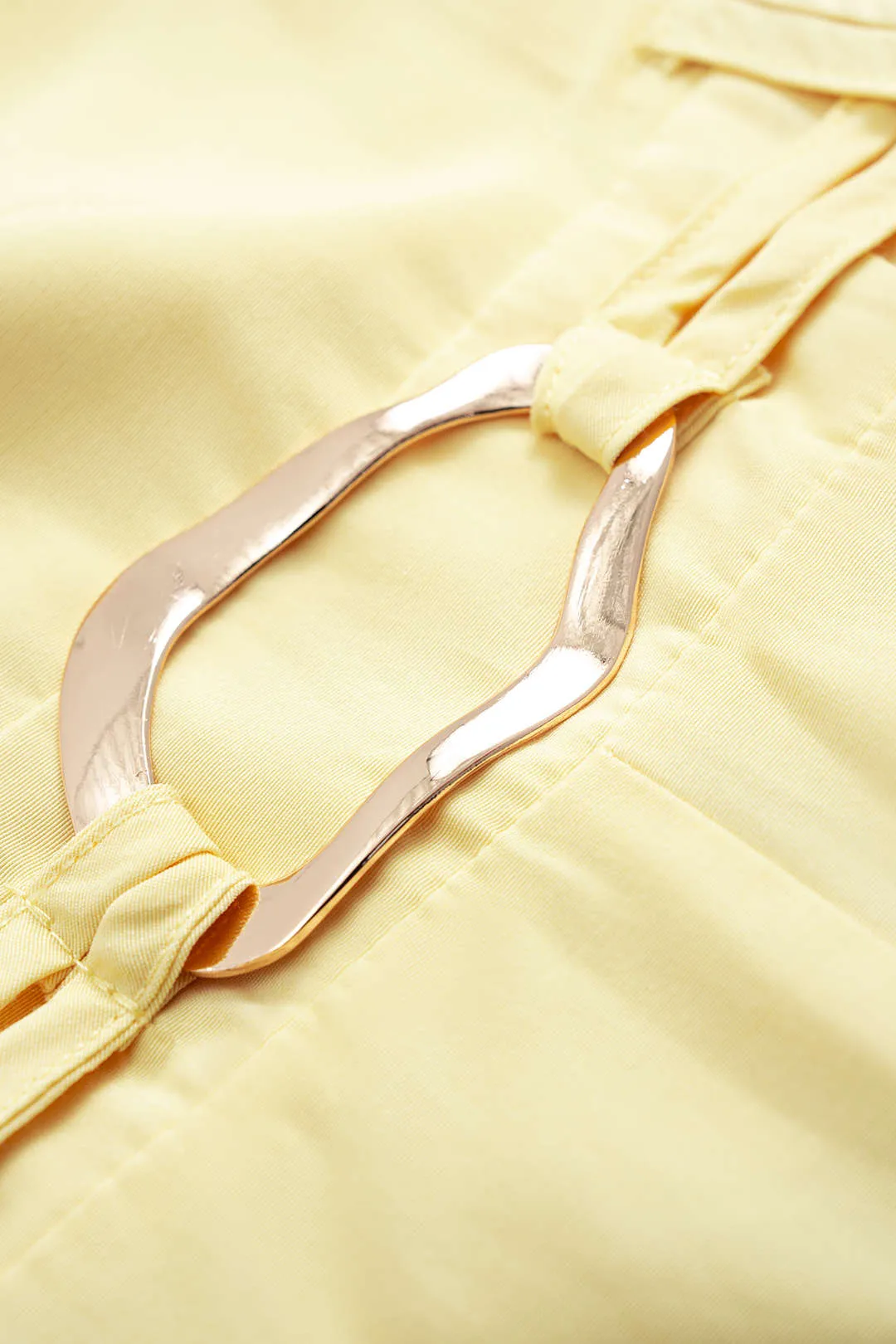 Asymmetrical Neck Metallic Decor Sleeveless Jumpsuit sold by Micas product image thumbnail 3