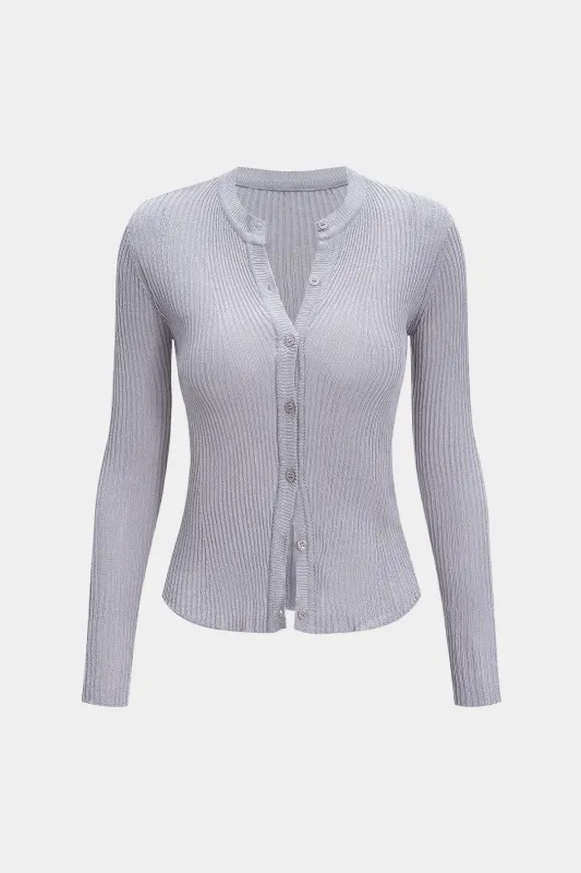Solid Button Long-Sleeve Shirt sold by Micas