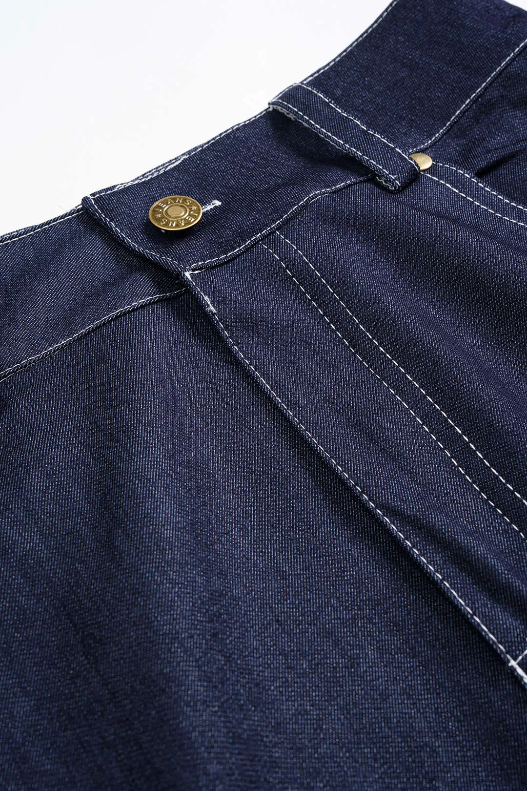 Denim Zipper Seamdetail Skirt sold by Micas product image thumbnail 4