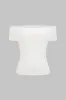 Knit Off Shoulder Cut Out Tube Top sold by Micas