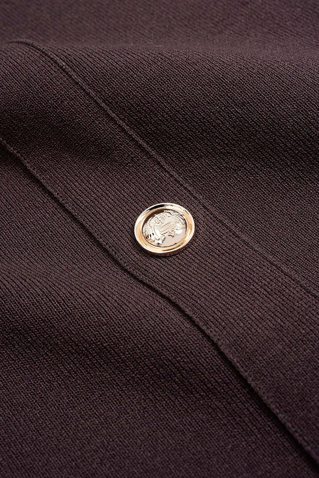 Knit Metallic Button Pocket Skirt sold by Micas product image thumbnail 3