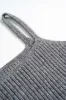 Knit Texture Tie-Back Long-Sleeve Top sold by Micas