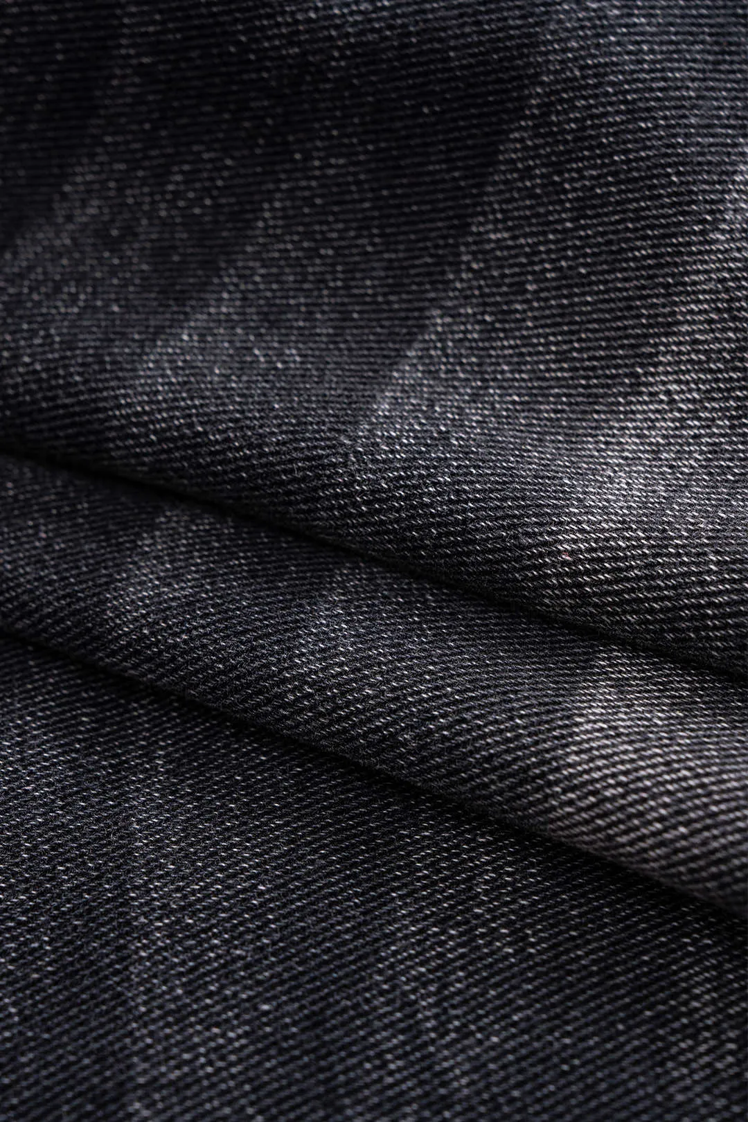 Denim Patchwork Irregular Hem Jorts sold by Micas product image thumbnail 5