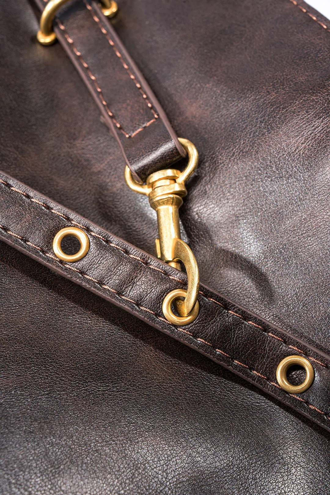 Faux Leather Tote Bag sold by Micas product image thumbnail 3