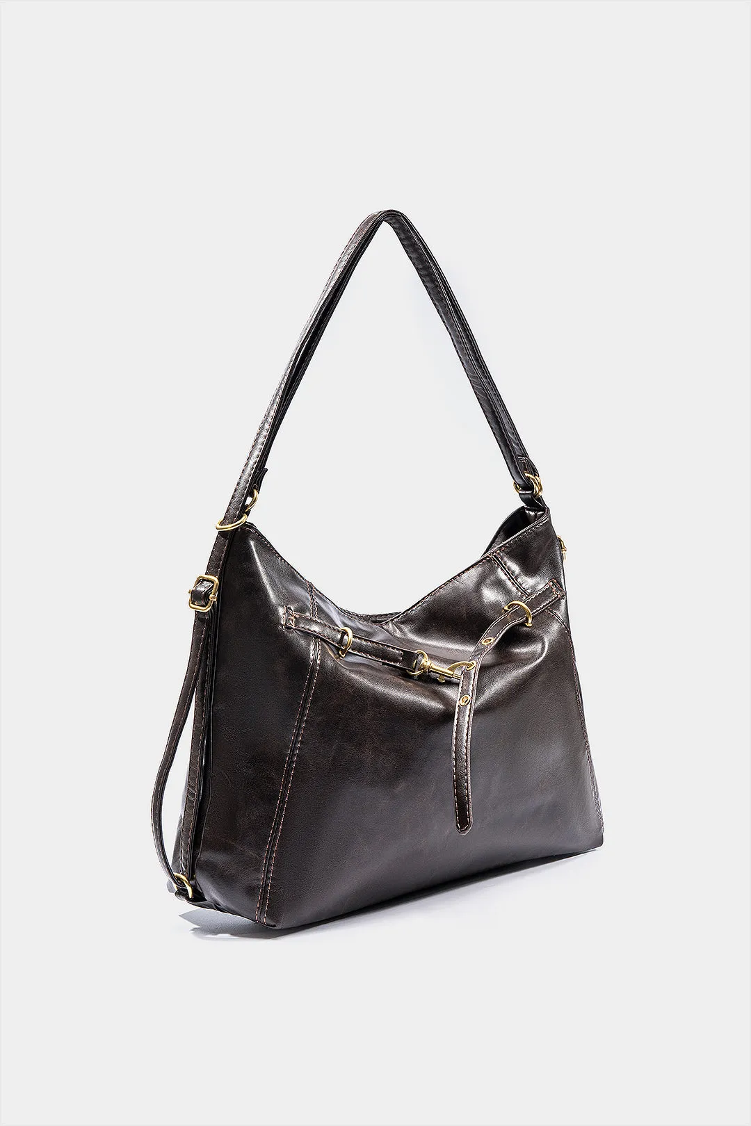 Faux Leather Tote Bag sold by Micas product image thumbnail 2