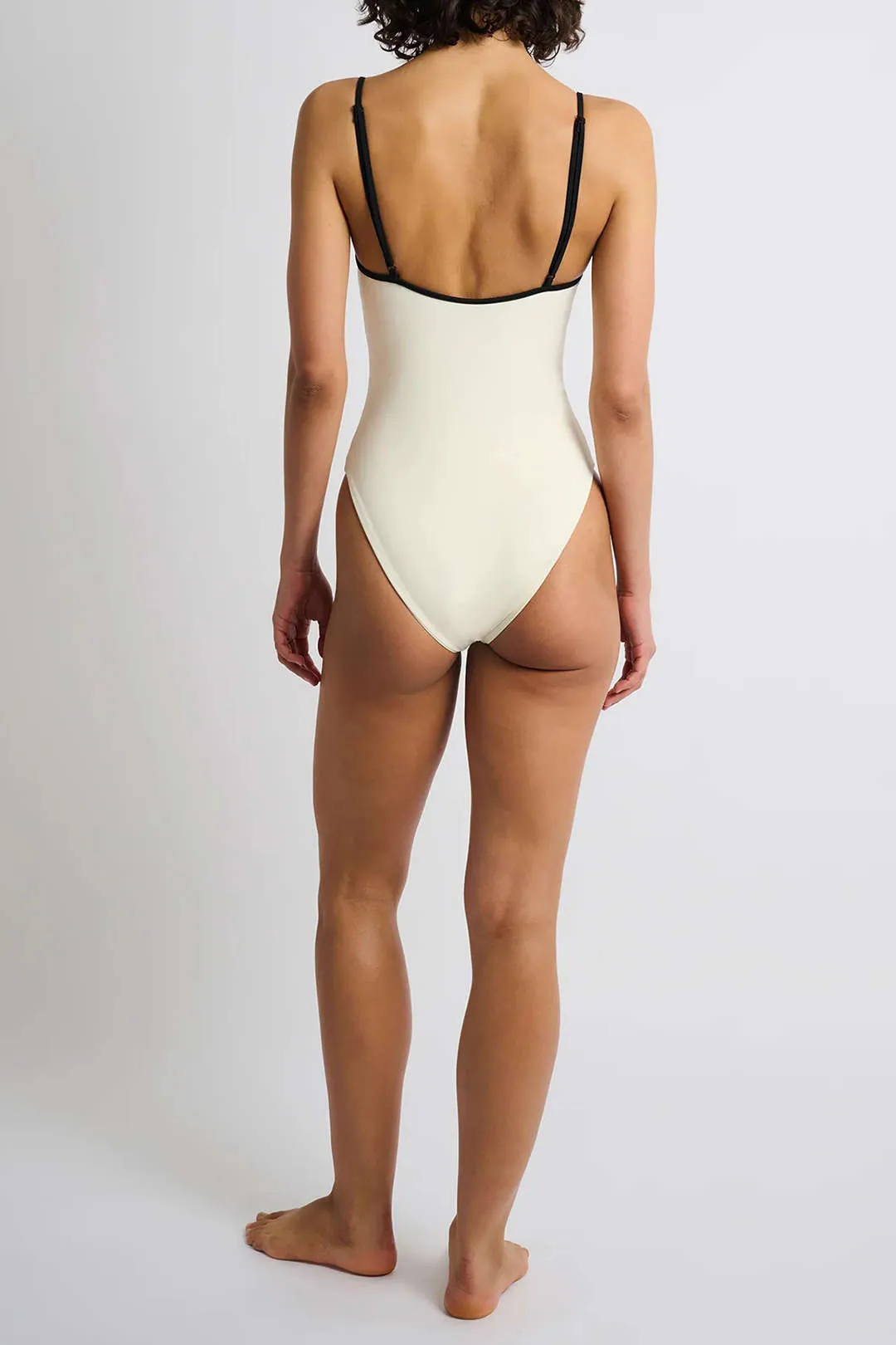 Tie-Front Backless Sleeveless Bodysuit sold by Micas product image thumbnail 4