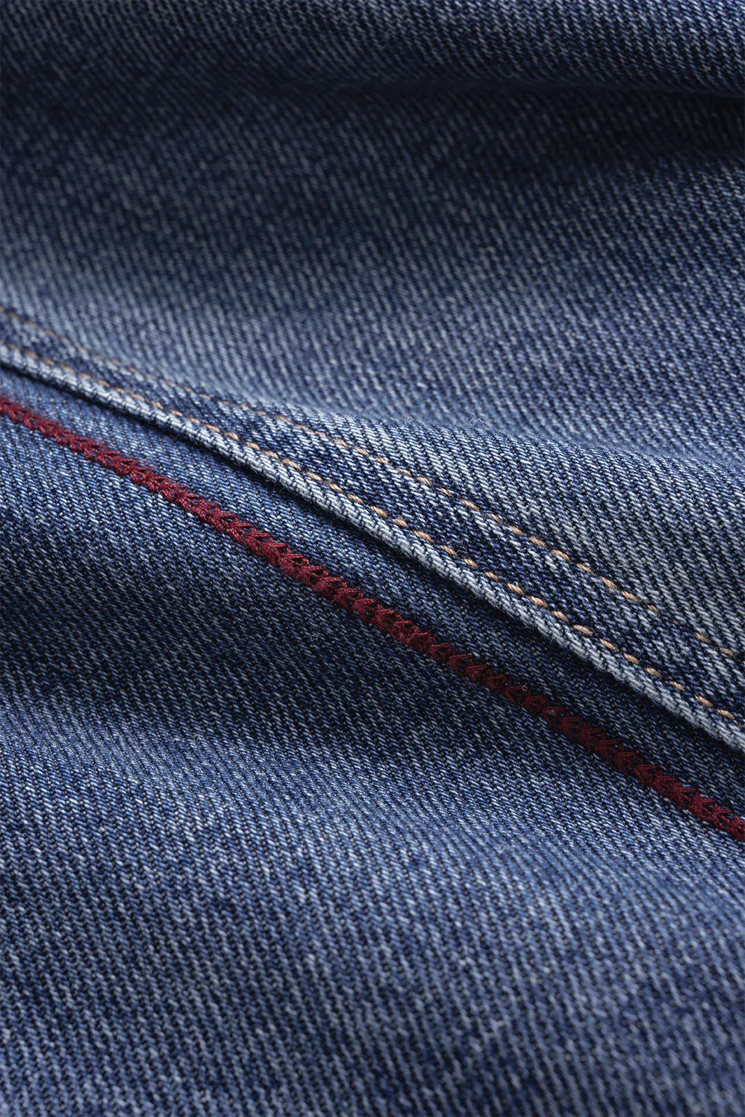 Denim Washed Belted Jeans sold by Micas product image thumbnail 4