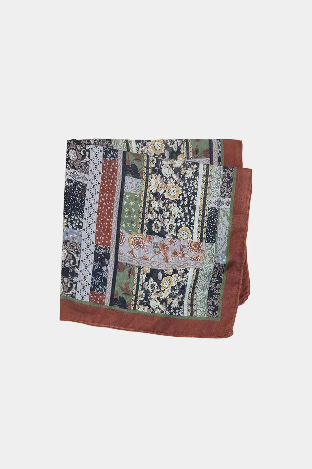 Retro Print Scarf sold by Micas product image thumbnail 2