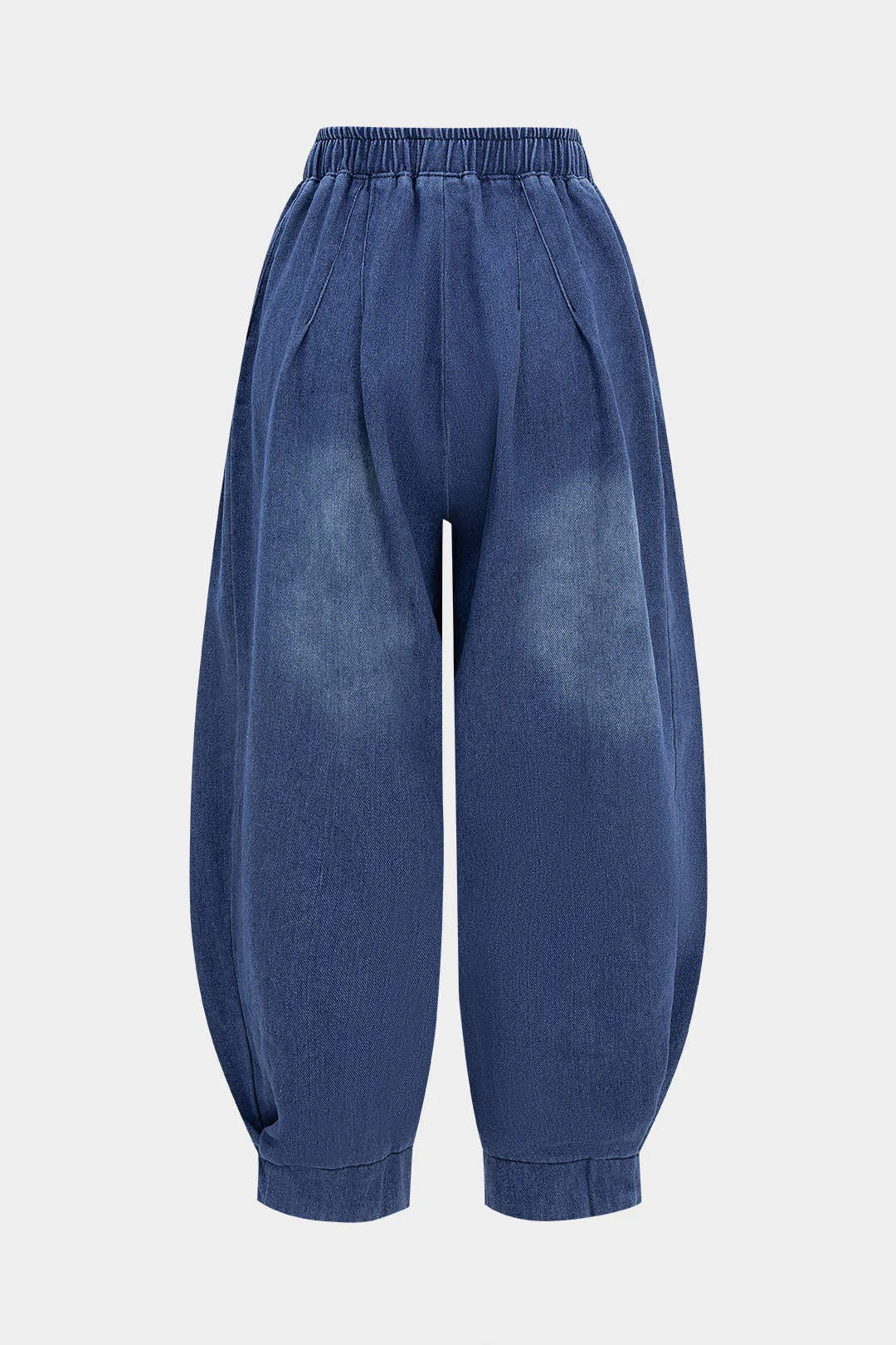 Denim Shirred Lantern Jeans sold by Micas product image thumbnail 2