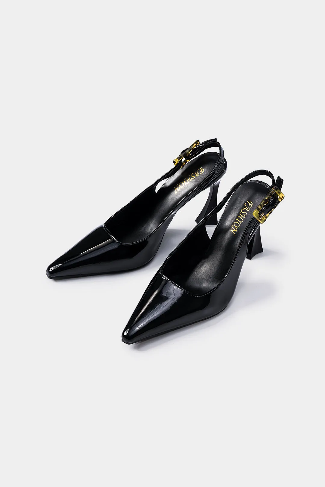 Buckle Pointed Toe High-Heels sold by Micas product image thumbnail 2