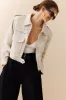 Zipper Button Pocket Jacket sold by Micas