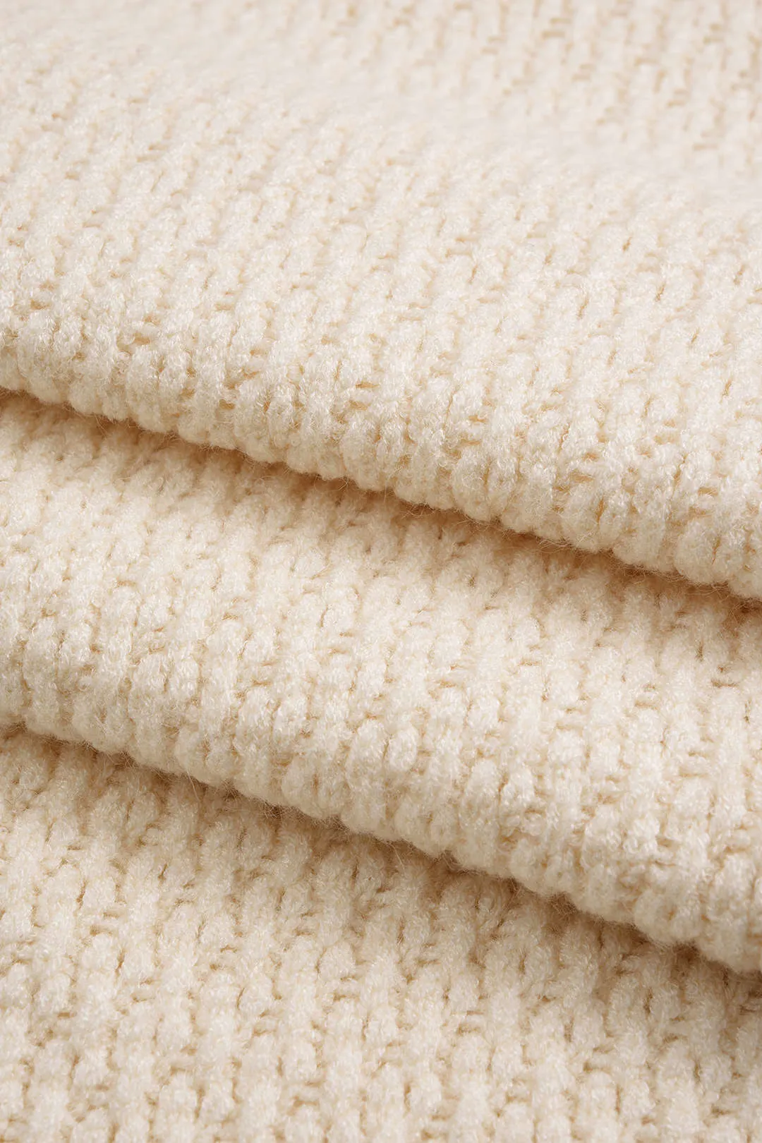 Knit Texture Long-Sleeve Top sold by Micas product image thumbnail 3