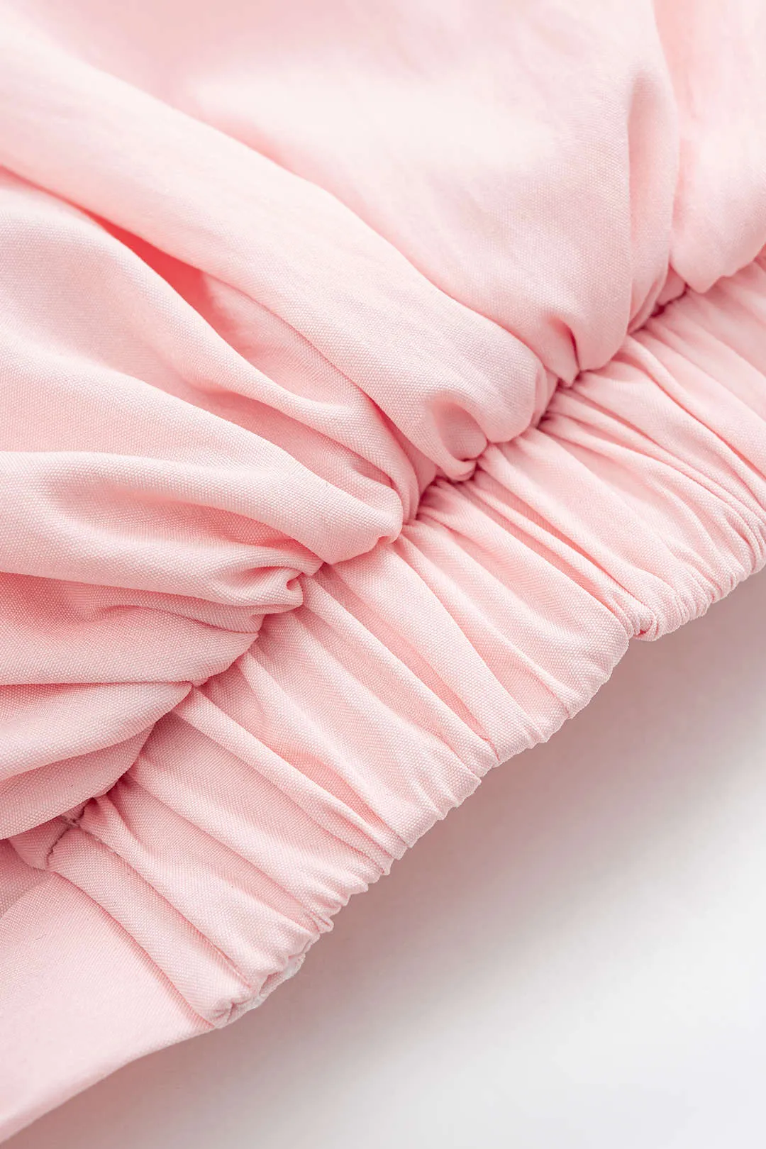 Tie-Up Ruched High Waist Lantern Trousers sold by Micas product image thumbnail 5