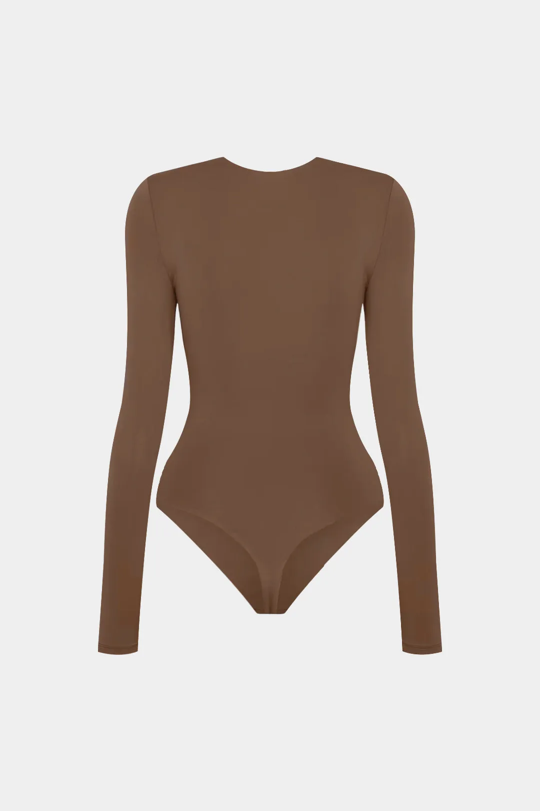 Crossed Ruched Long Sleeve Bodysuit sold by Micas product image thumbnail 2