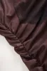 Tie-Dye Mesh Ruched Long-Sleeve Maxi Dress sold by Micas