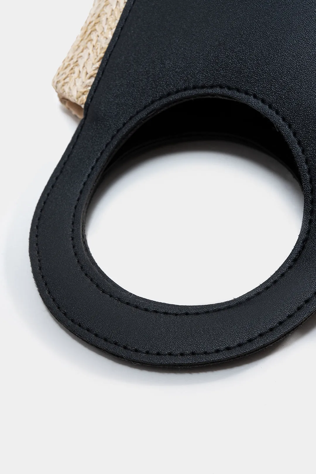 Woven Faux Leather Handbag sold by Micas product image thumbnail 3