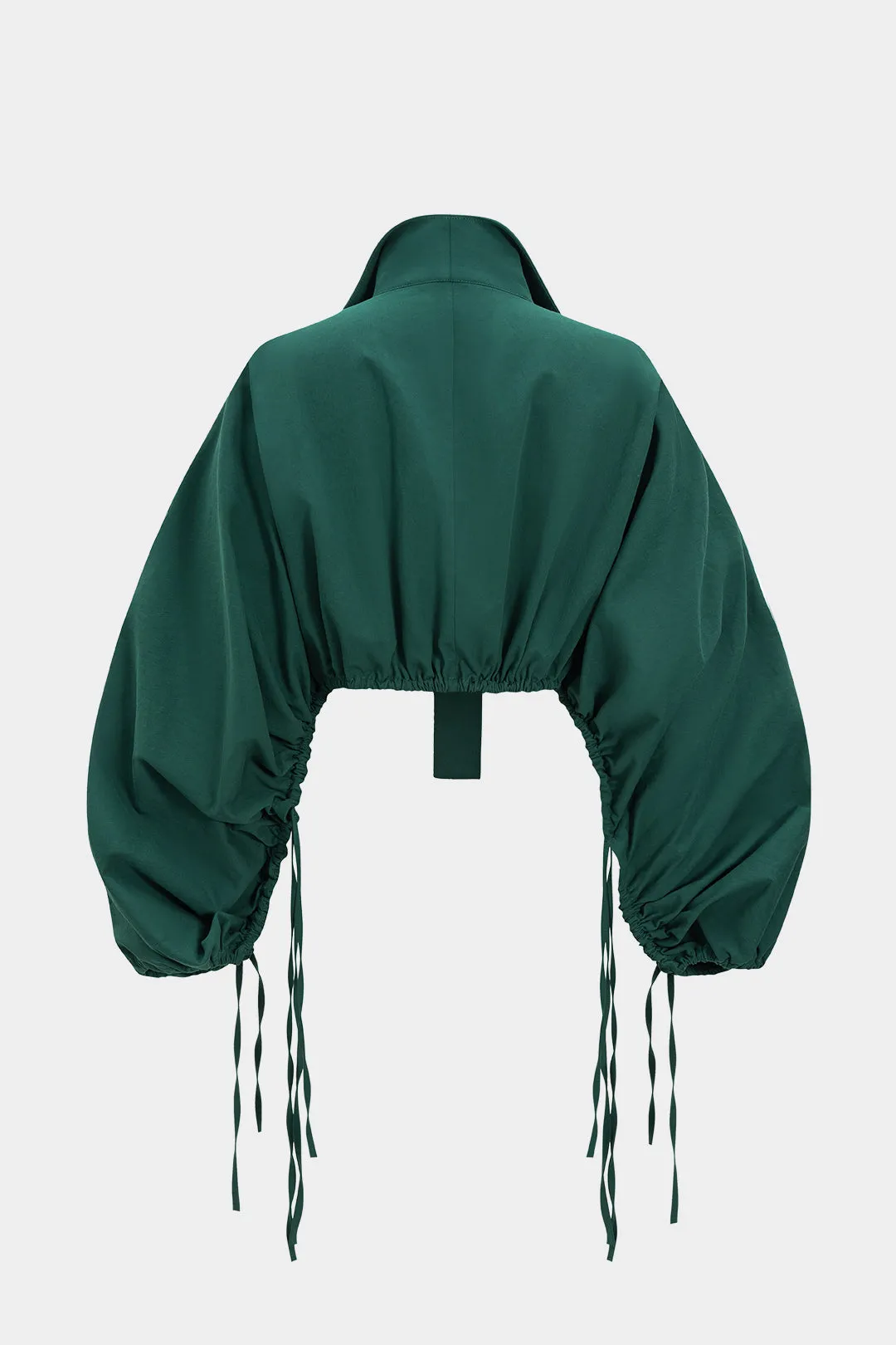 Ruched Drawstring Long-Sleeve Shirt sold by Micas product image thumbnail 2