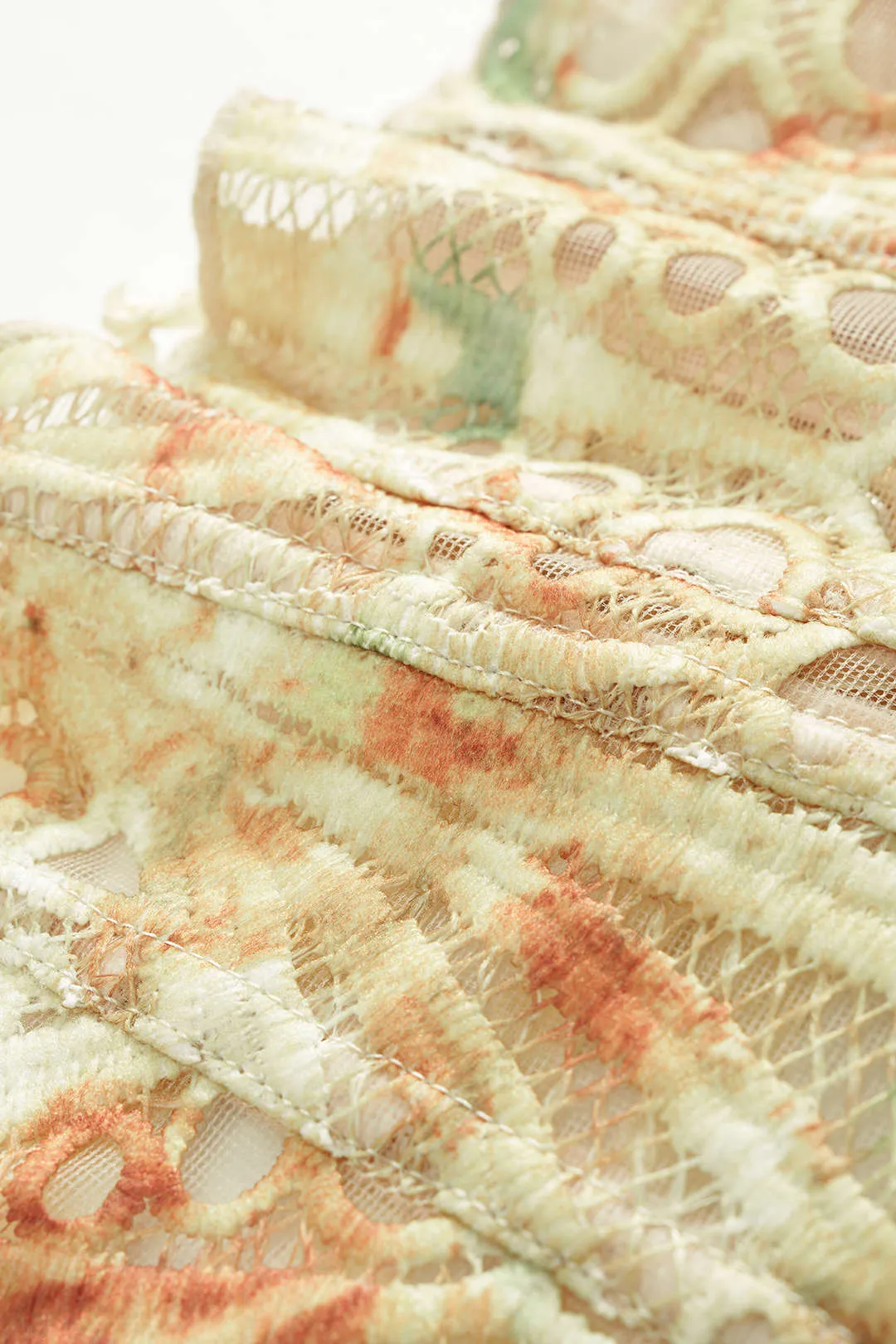 Contrast Print Tie Back Cut Out Tube Top sold by Micas product image thumbnail 4