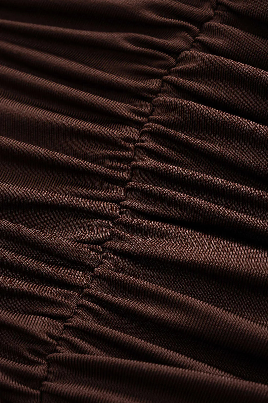 Mesh Metallic Decor Ruched Backless Sleeveless Maxi Dress sold by Micas product image thumbnail 5