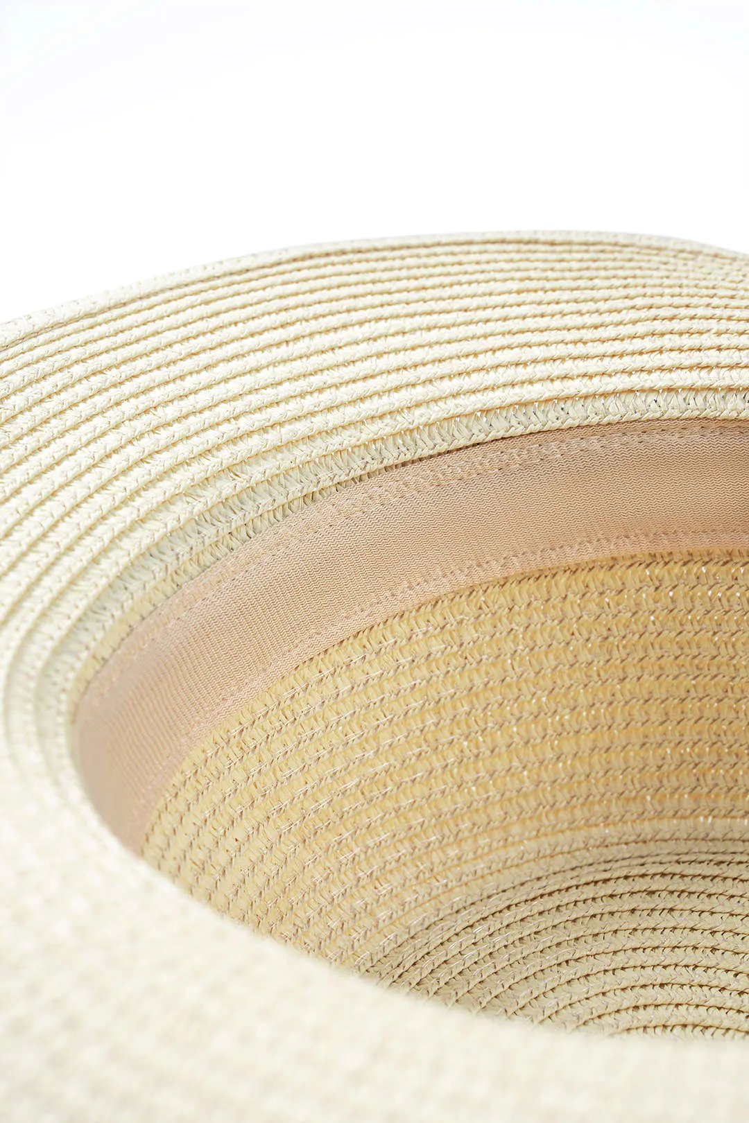 Straw Wide Brim Woven Hat sold by Micas product image thumbnail 5