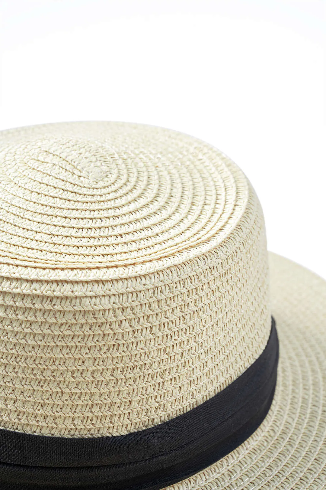 Straw Wide Brim Woven Hat sold by Micas product image thumbnail 4