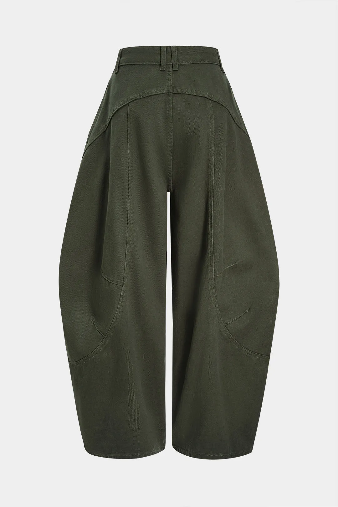 Denim Ruched Barrel Jeans sold by Micas product image thumbnail 2