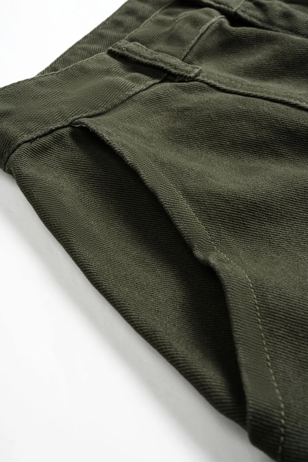 Denim Ruched Barrel Jeans sold by Micas product image thumbnail 3