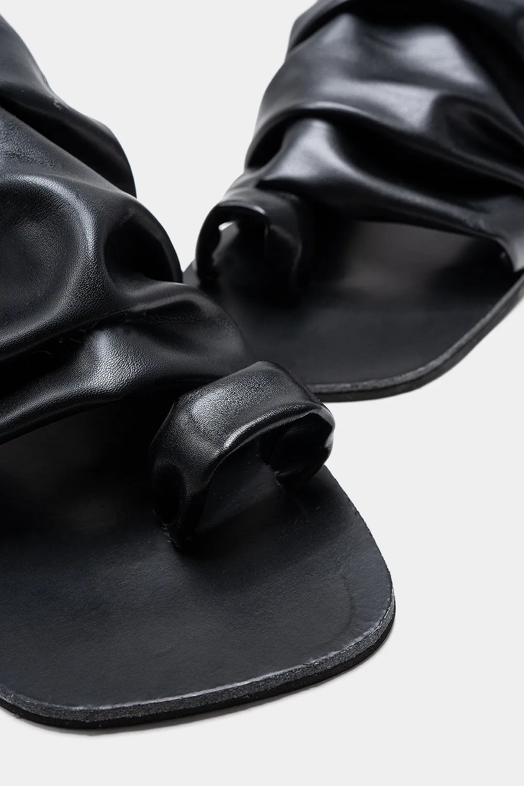 Ruched Square Toe Slippers sold by Micas product image thumbnail 4