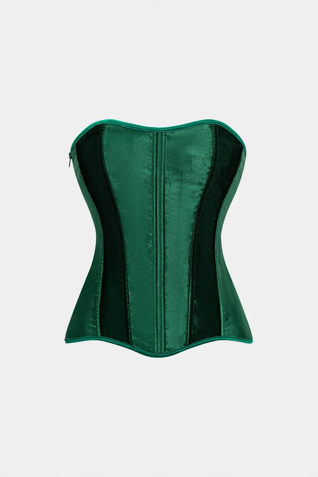 Velvet Corset Wrap Tie-Back Tube Top sold by Micas