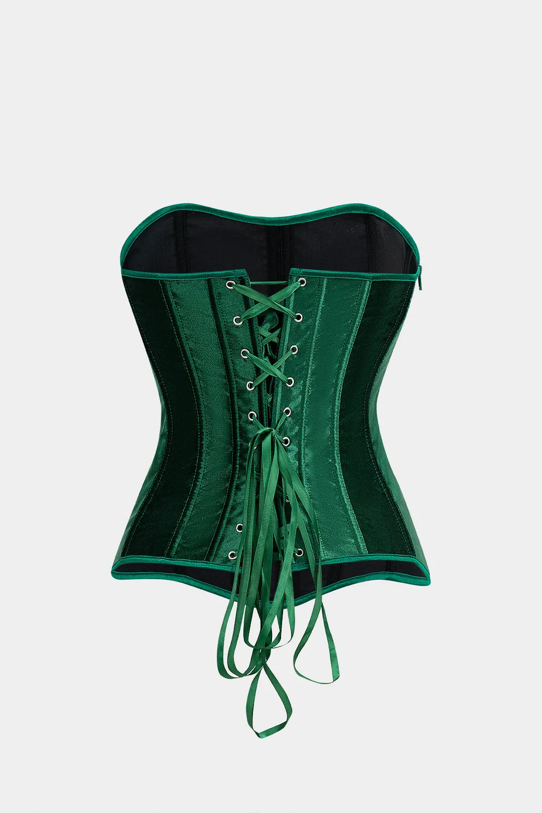 Velvet Corset Wrap Tie-Back Tube Top sold by Micas product image thumbnail 2