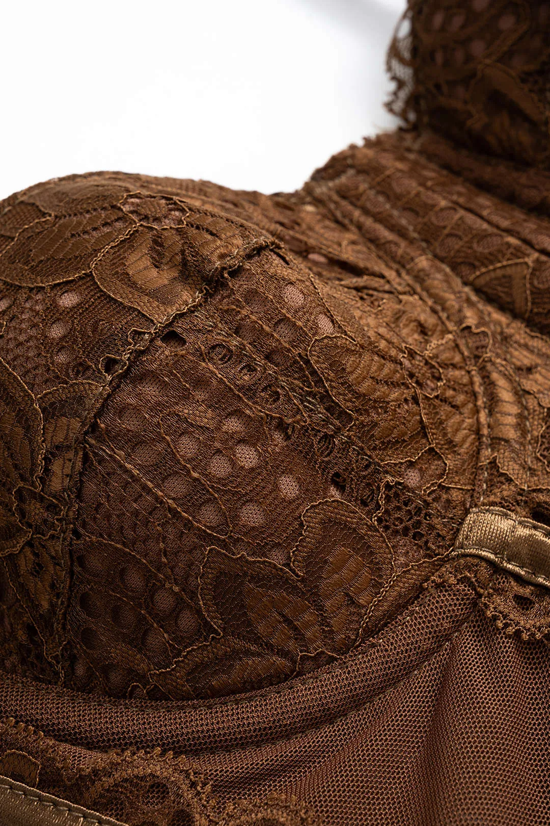 Sheer Slip Lace Tie-Back Cami Top sold by Micas product image thumbnail 3