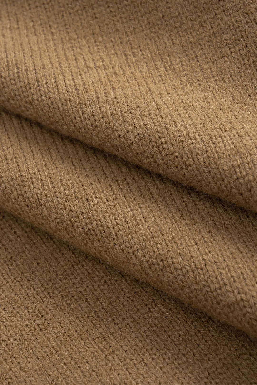 Knit Braided Texture Frog Button Cardigan sold by Micas product image thumbnail 4