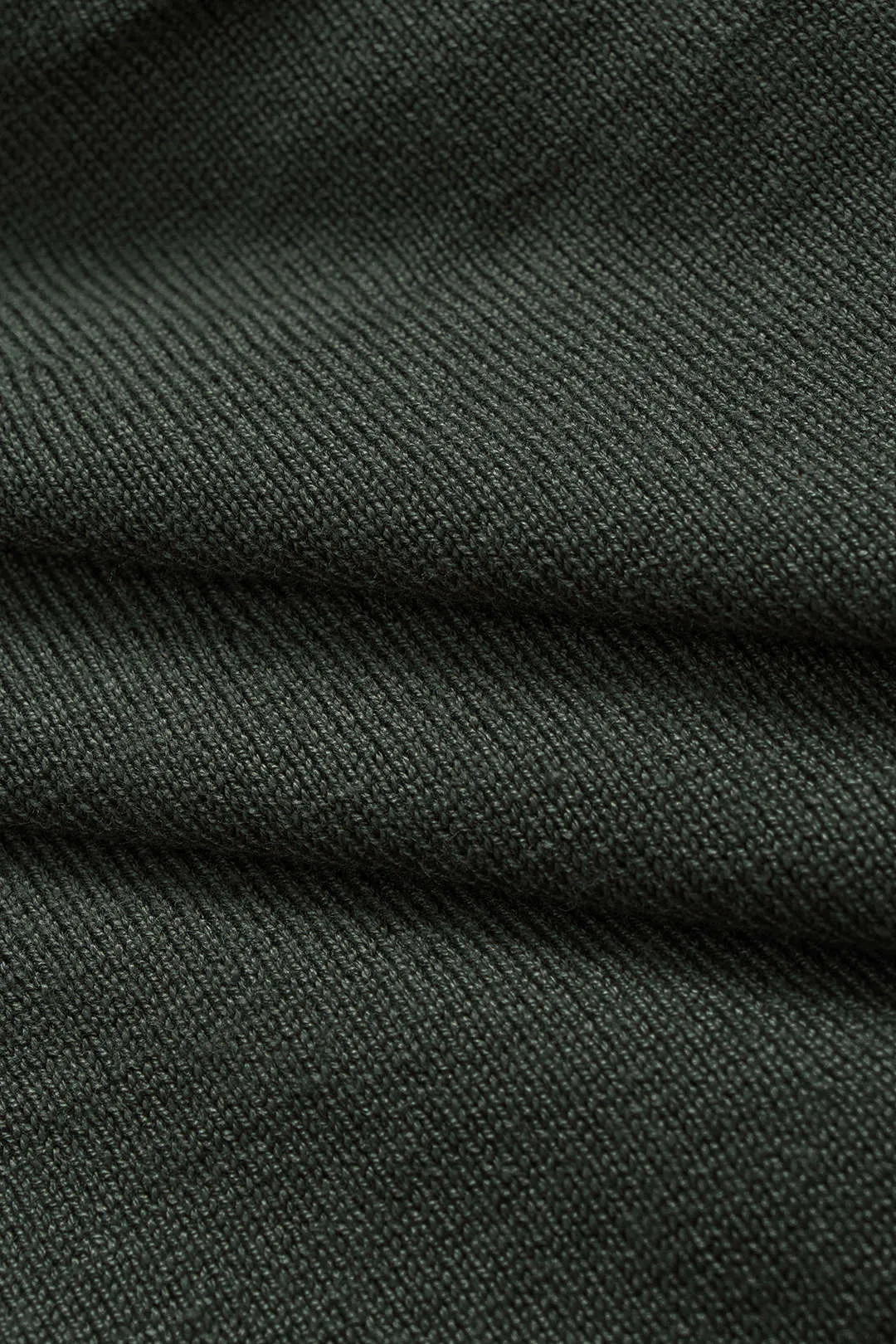 Knit Asymmetrical Neck Button Ruched Short-Sleeve Top sold by Micas product image thumbnail 4