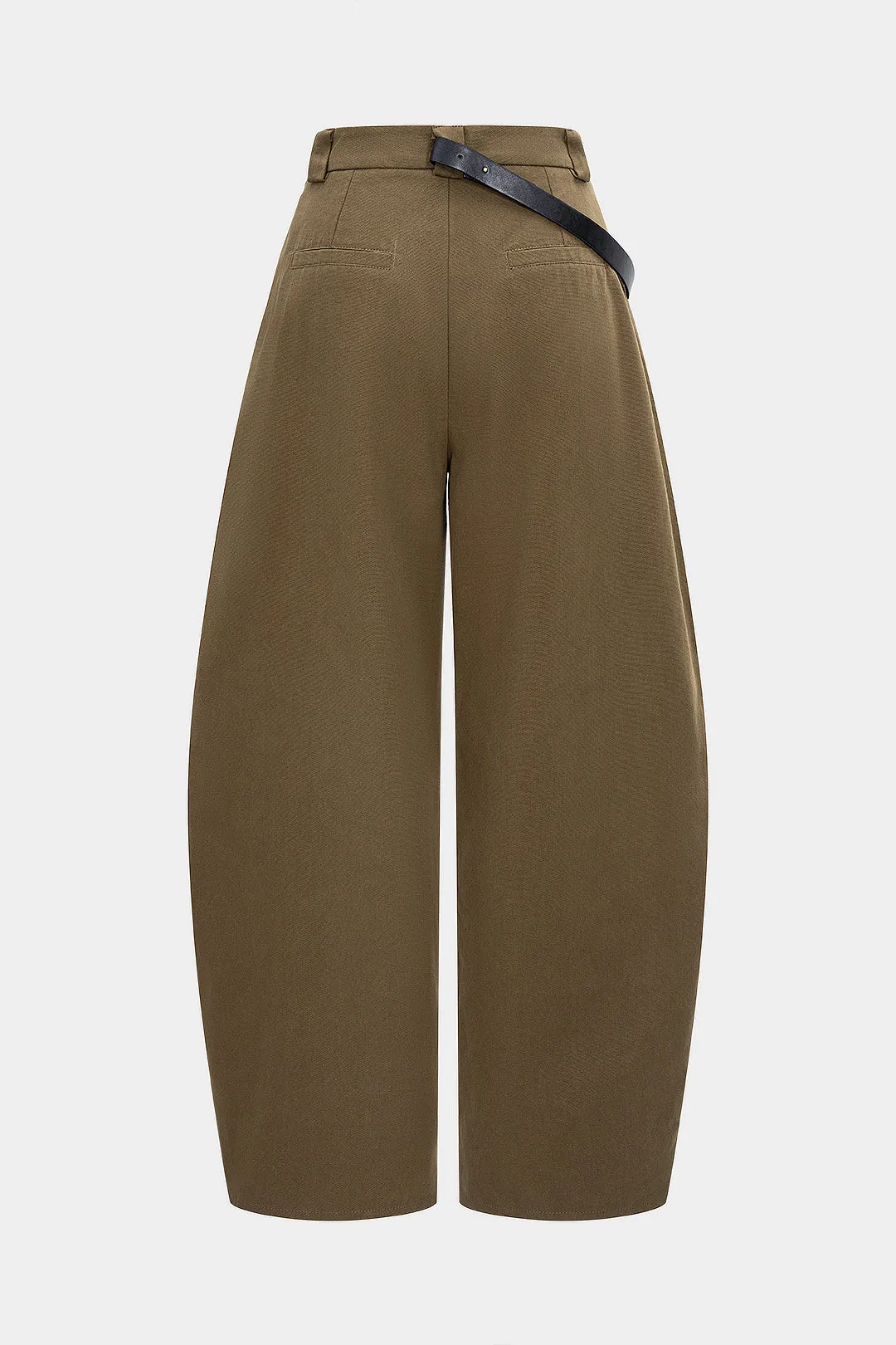 Asymmetrical Metallic Decor Barrel Trousers sold by Micas product image thumbnail 2