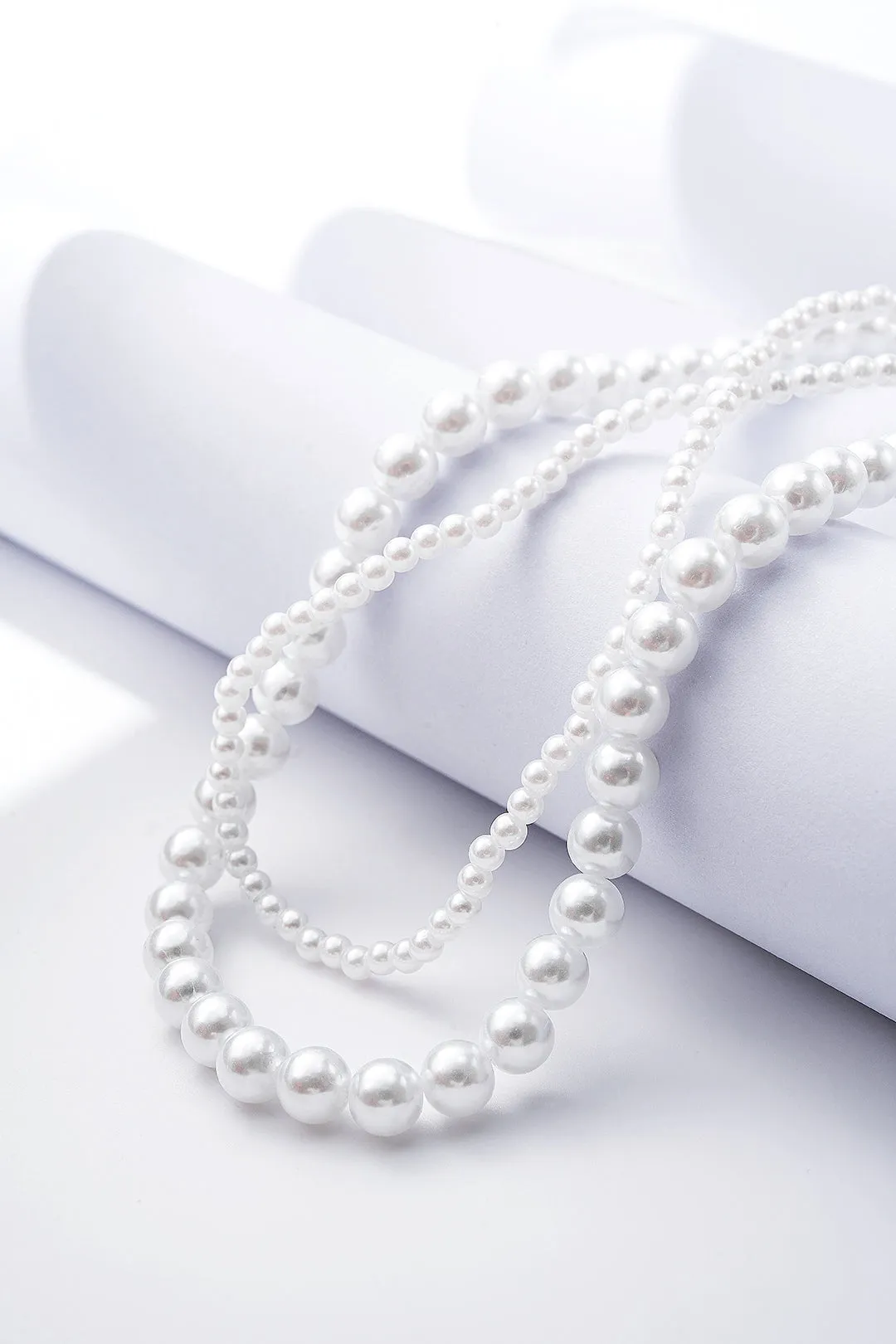 Pearl Double-Layer Necklace sold by Micas product image thumbnail 2