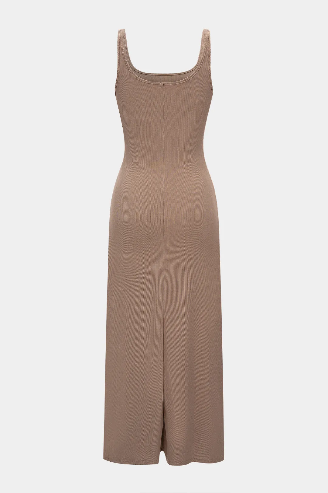 Strappy Square Neck Ruched Sleeveless Maxi Dress sold by Micas product image thumbnail 4