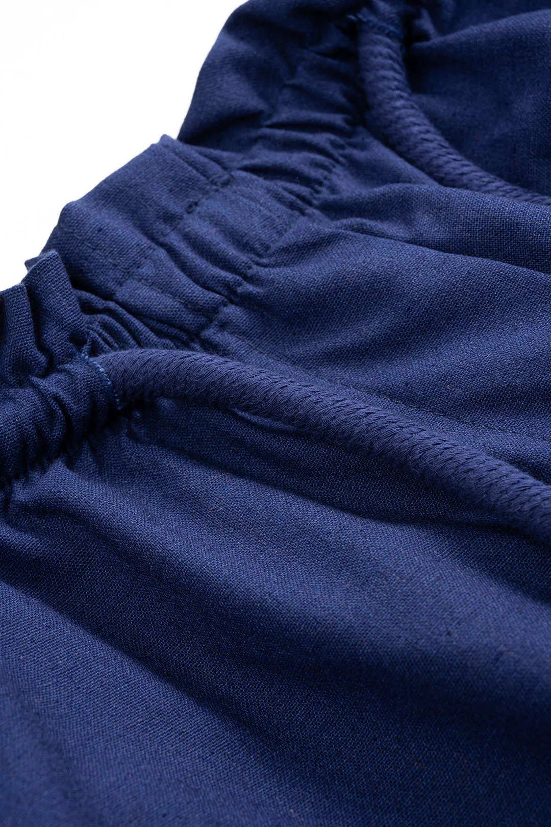 Linen Drawstring Tie-Up Trousers sold by Micas product image thumbnail 3