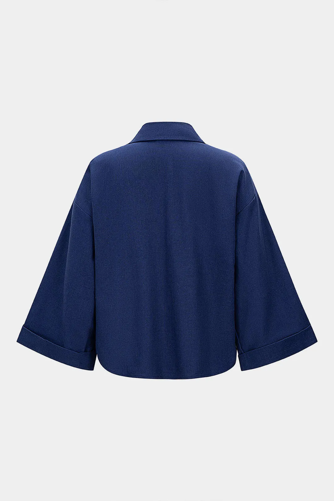 Linen Button Long-Sleeve Top sold by Micas product image thumbnail 2