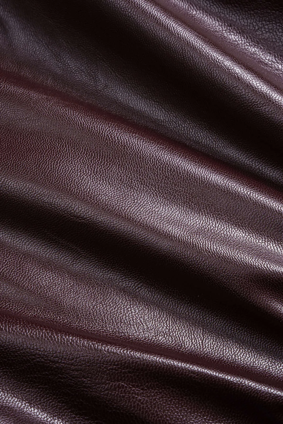 Faux Leather Smocked Zipper Jacket sold by Micas product image thumbnail 4