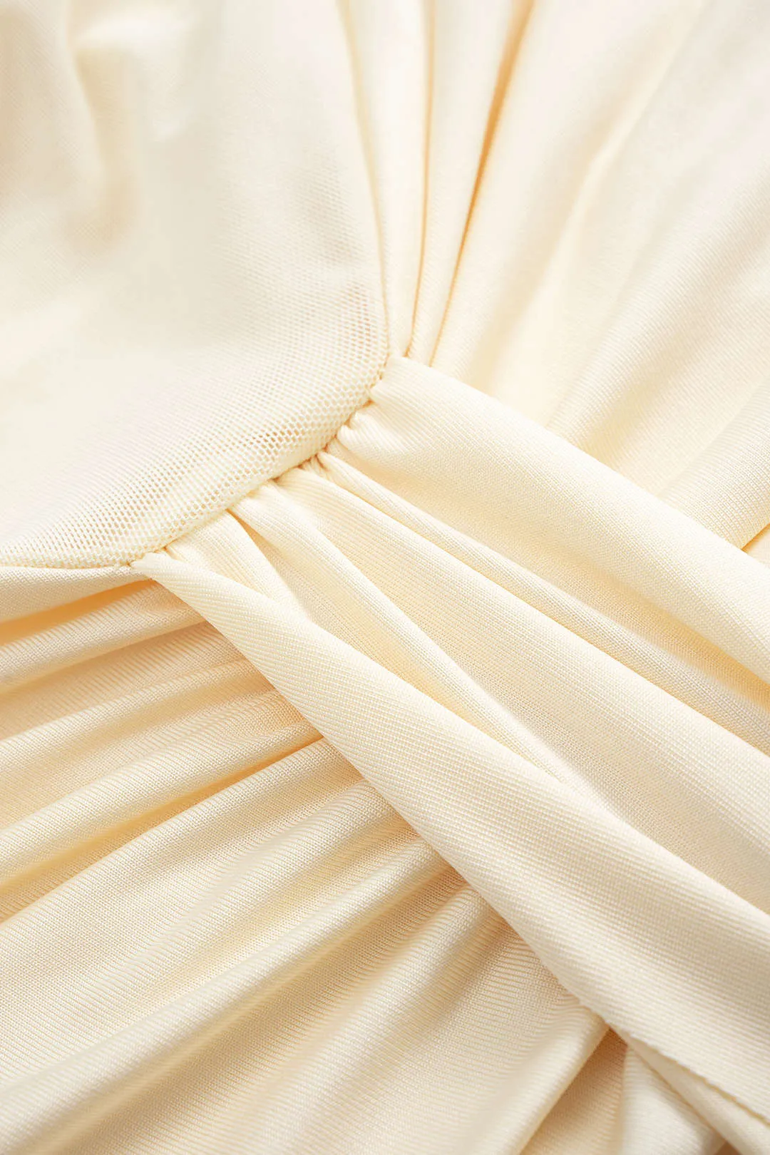 Halter Neck Tie-Up Backless Ruched Sleeveless Maxi Dress sold by Micas product image thumbnail 3