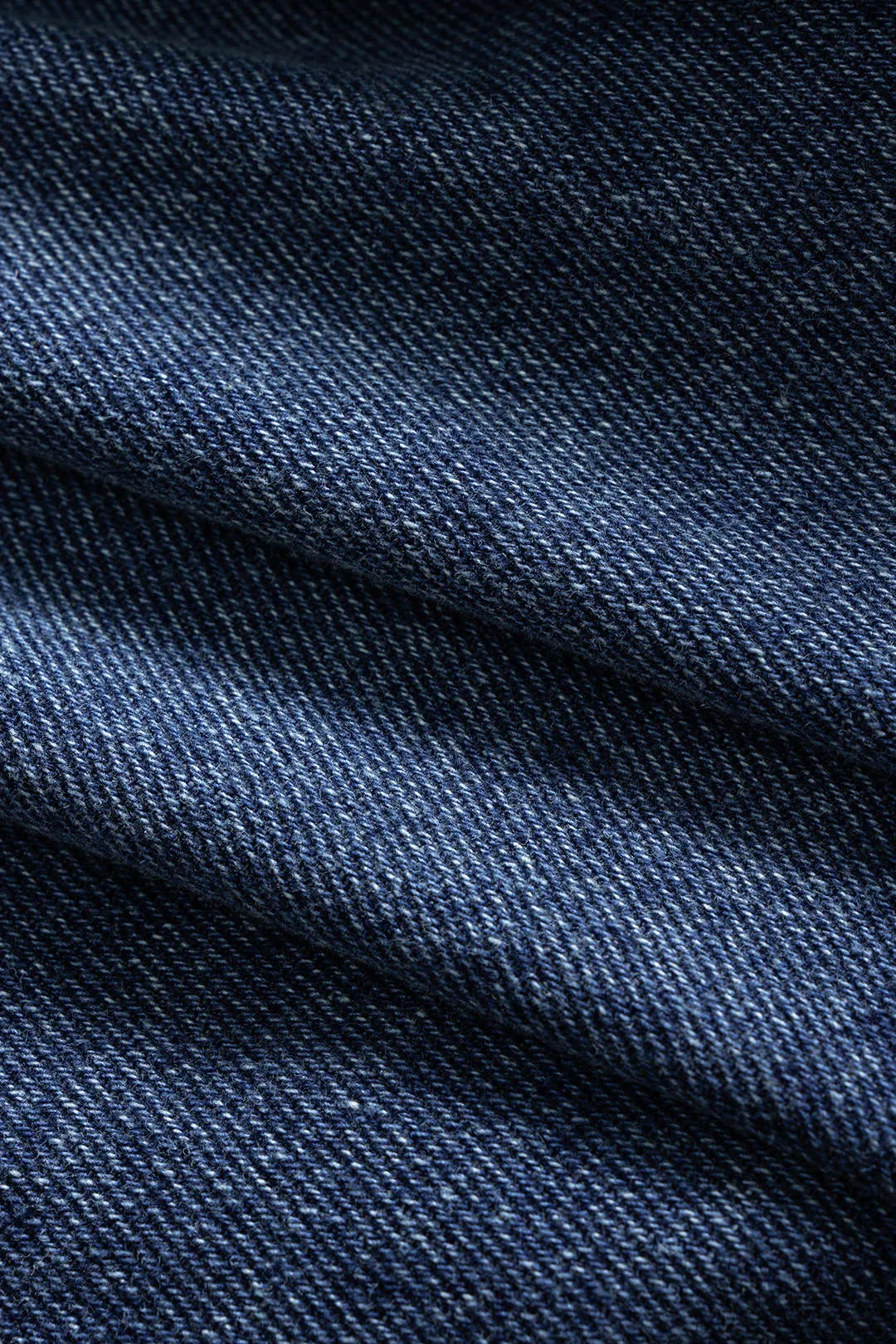 Denim Round Neck Button Long-Sleeve Top sold by Micas product image thumbnail 3