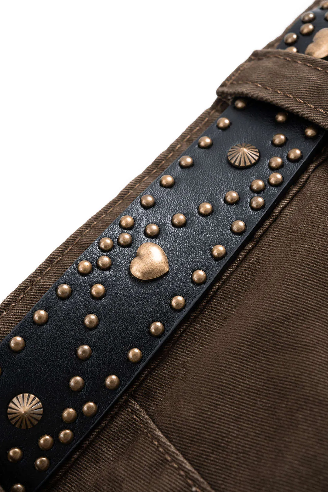 Belted Pocket Ruched Barrel Trousers sold by Micas product image thumbnail 5