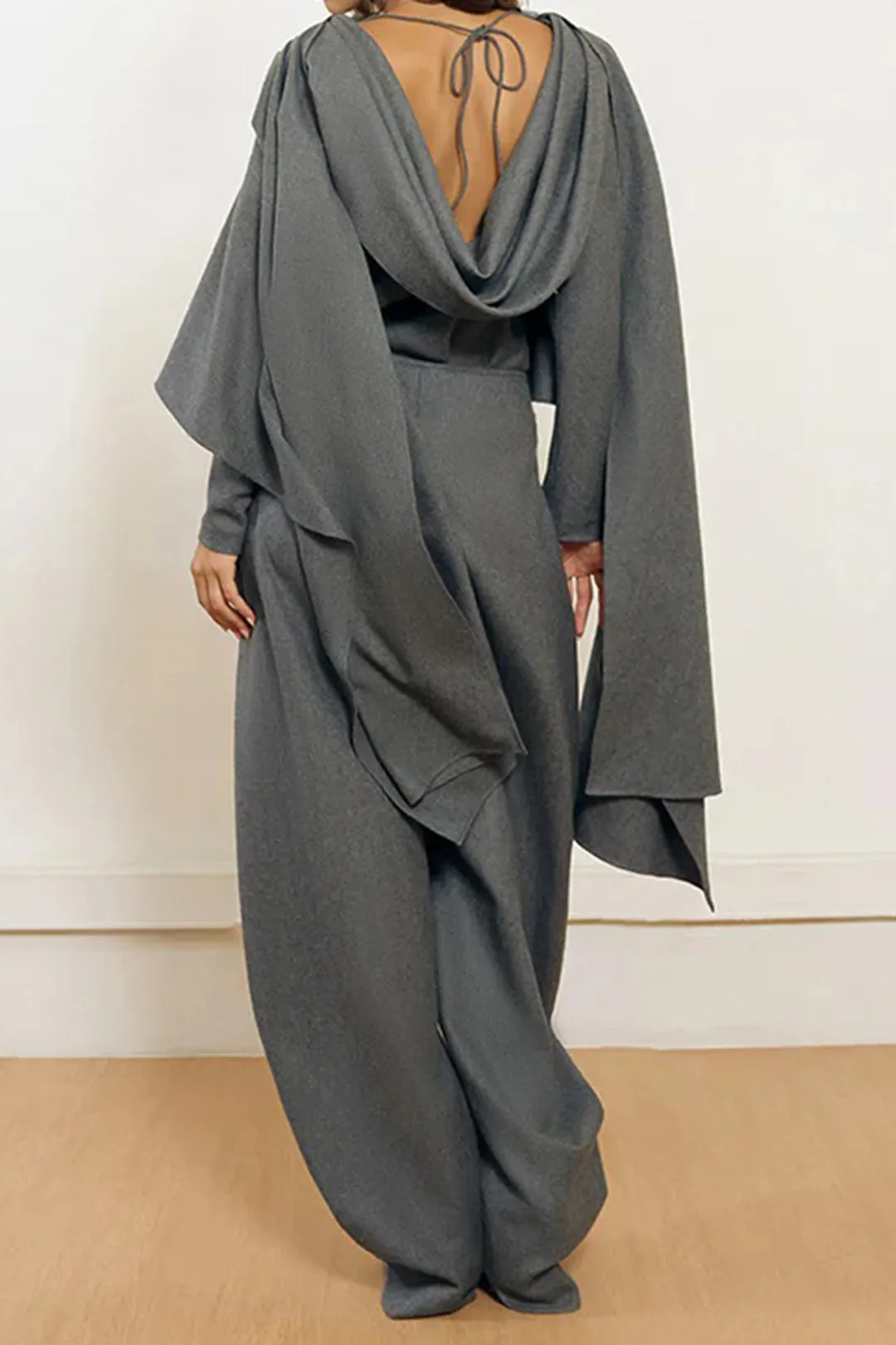 Ruched Pocket Barrel Trousers sold by Micas product image thumbnail 2