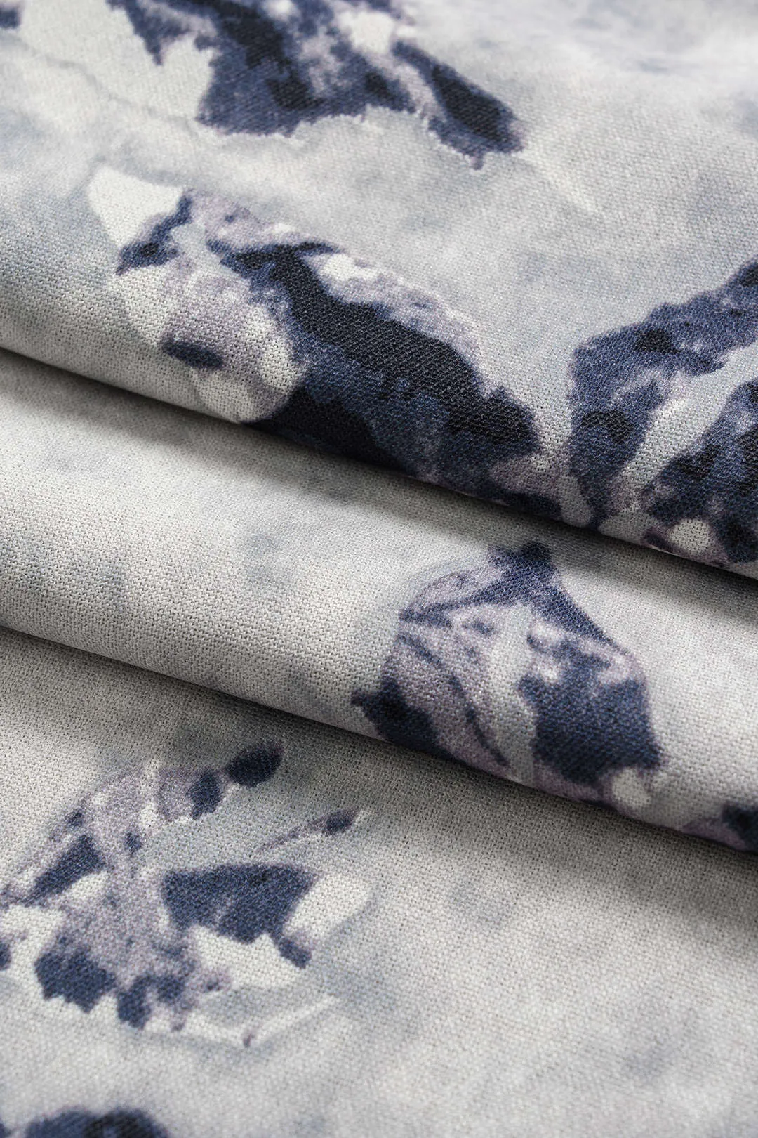 Floral Print Shirred Tie-Up Wide Leg Trousers sold by Micas product image thumbnail 4