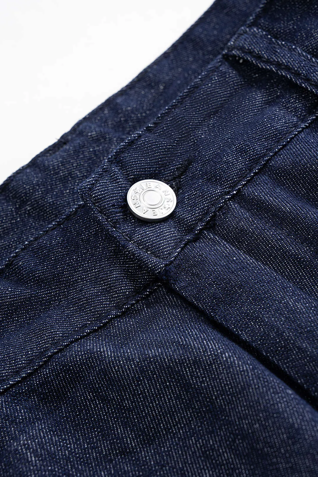 Denim Ruche Wide Leg Jeans sold by Micas product image thumbnail 3