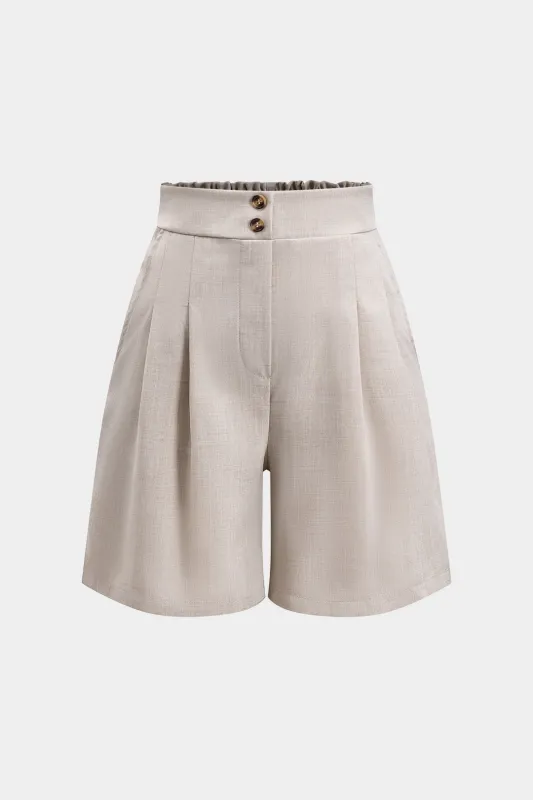 High Waist Ruched Shorts sold by Micas