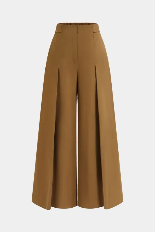 Ruched Pocket Zipper Trousers sold by Micas