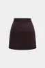 Knit Metallic Decor Pleated Skirt sold by Micas