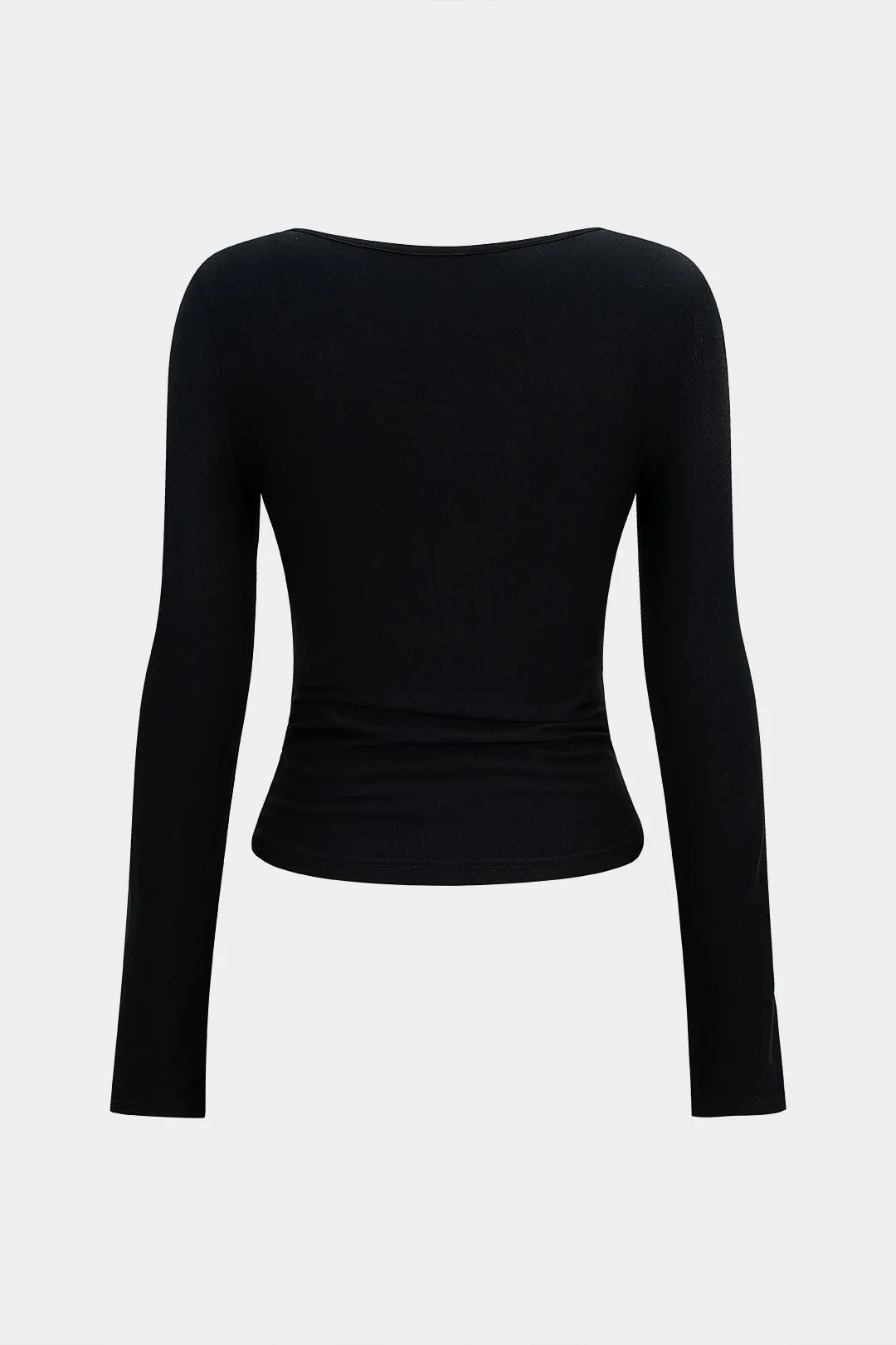 Ruched Long-Sleeve Top sold by Micas product image thumbnail 2