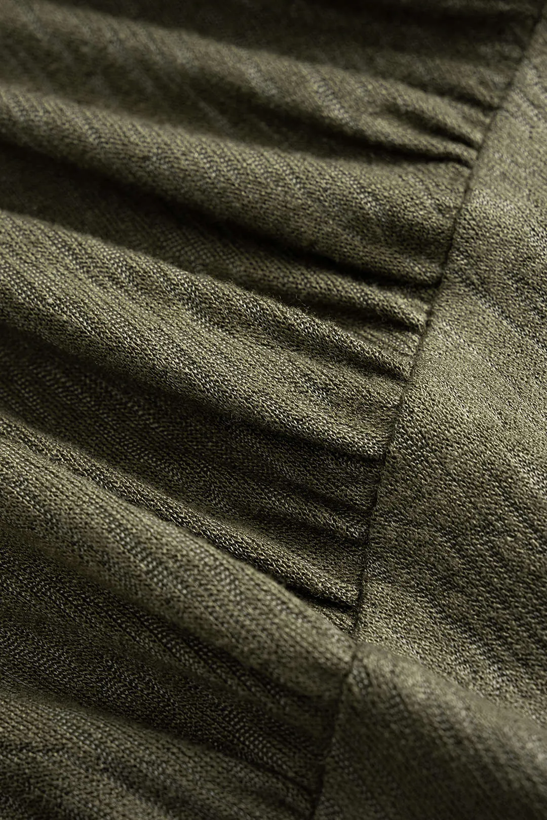 Asymmetrical Neck Ruched Long-Sleeve Top sold by Micas product image thumbnail 3